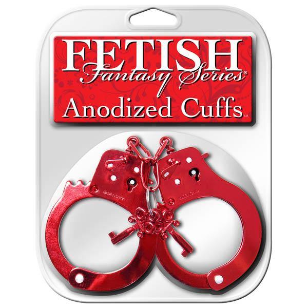 Fetish Fantasy Series Anodized Cuffs -  Metal Restraints - HOUSE OF HALFORD