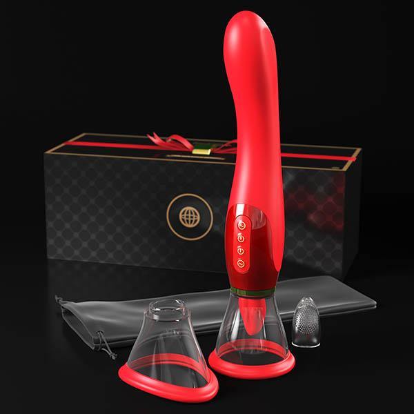 Fantasy For Her Ultimate Pleasure - /Gold USB Rechargeable Sucking & Flicking Stimulator - HOUSE OF HALFORD