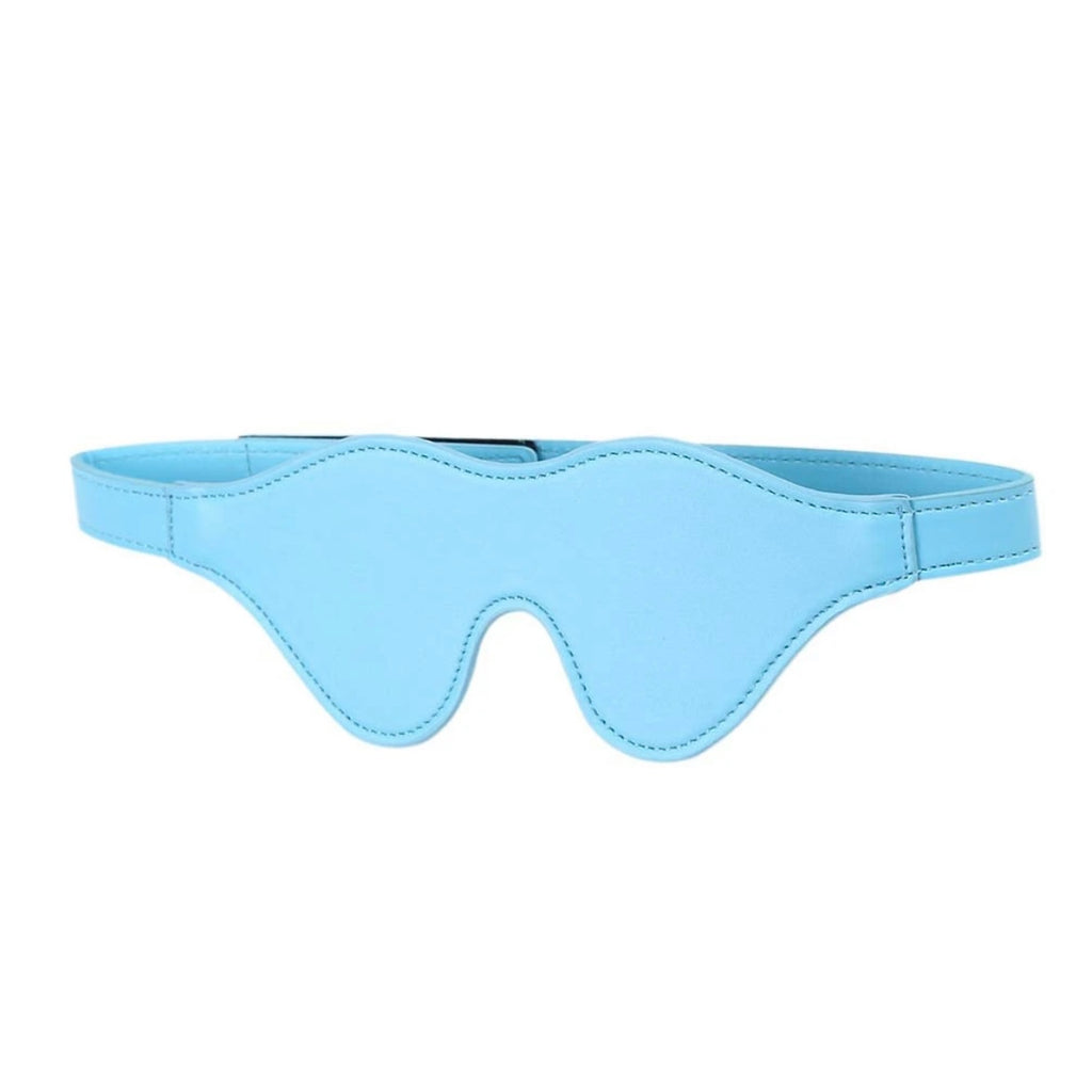 Berlin Baby Vegan Leather Turquoise Blindfold