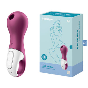 Satisfyer Lucky Libra - Berry  Air Pulsation Stimulator with Vibration