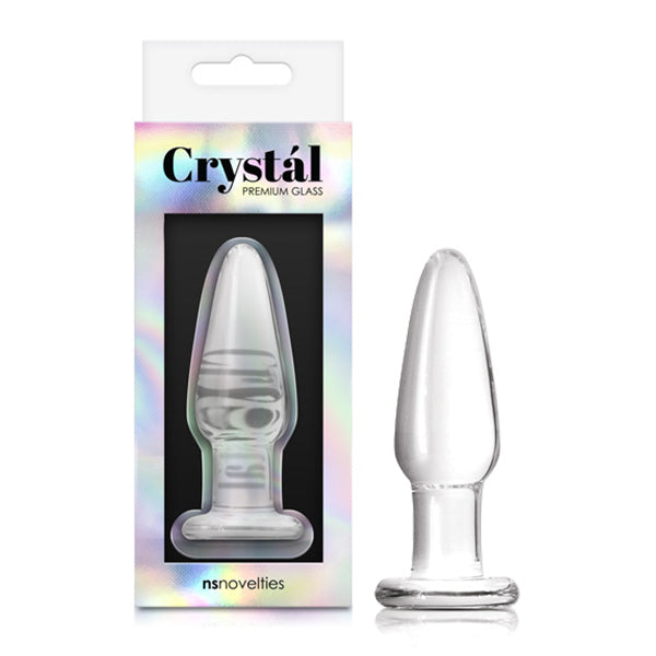 Crystal Tapered Glass Plug