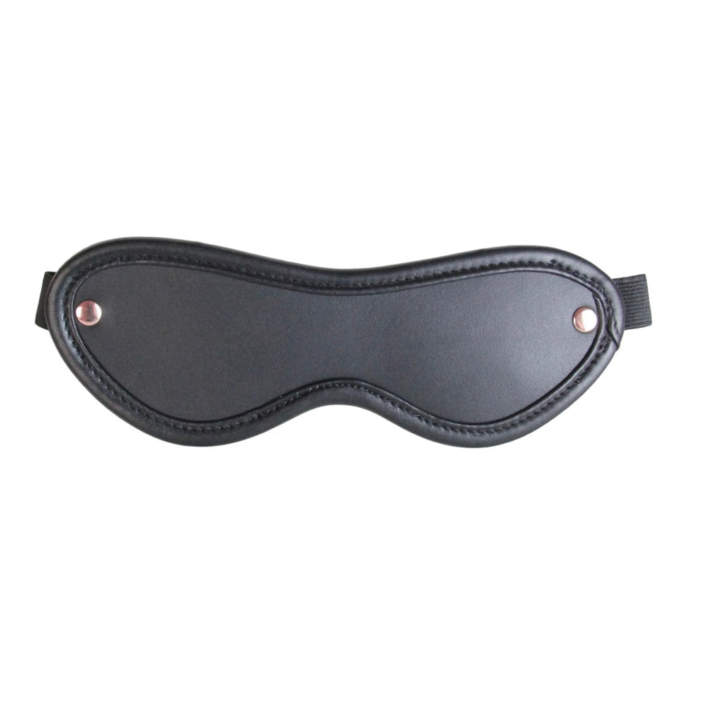 Love In Leather Luxe Leather Blindfold