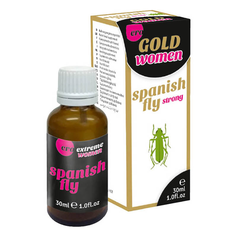 Ero Spanish Fly - Gold Women - Aphrodisiac Enhancer - 30 ml Bottle