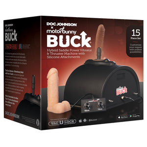 Doc Johnson x MotorBunny Buck - Mains Powered Machine with Vac-U-Lock attachments