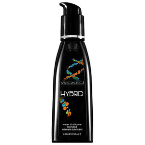 Wicked Hybrid - Water & Silicone Blended Lubricant - 240 ml Bottle - HOUSE OF HALFORD