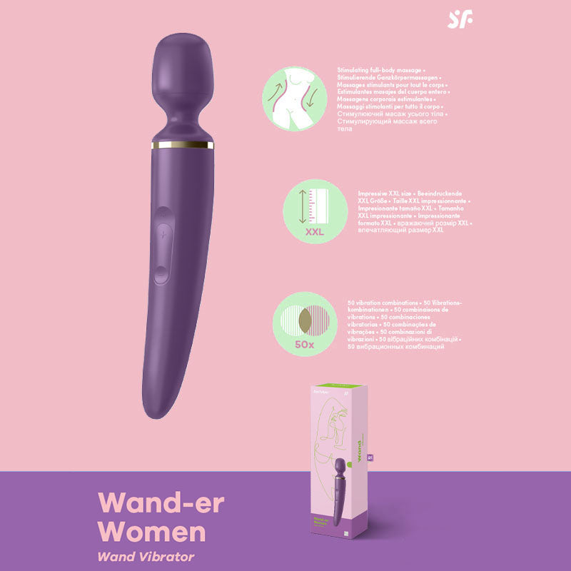 Satisfyer Wand-er Woman - Rechargeable Wand