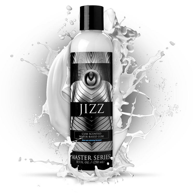 Master Series Jizz - Water Based Cum Scented Lubricant - 250 ml Bottle - HOUSE OF HALFORD