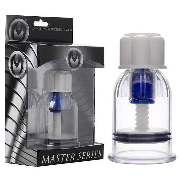 Master Series Intake - Clear 5 cm Anal Suction Device - HOUSE OF HALFORD