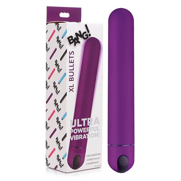 Bang! XL Bullet Vibrator -  21.6 cm USB Rechargeabe Bullet - HOUSE OF HALFORD