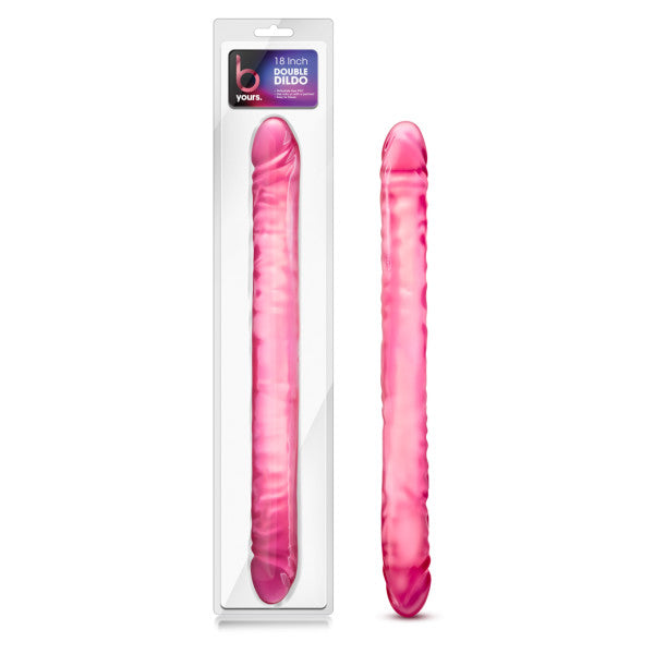 B Yours - 18'' Double Dildo -  45.7 cm (18'') Double Dong