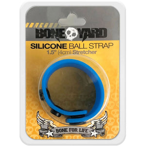 Boneyard Silicone Ball Strap  -  3-Snap 4 cm Adjustable Ball Stretcher Ring