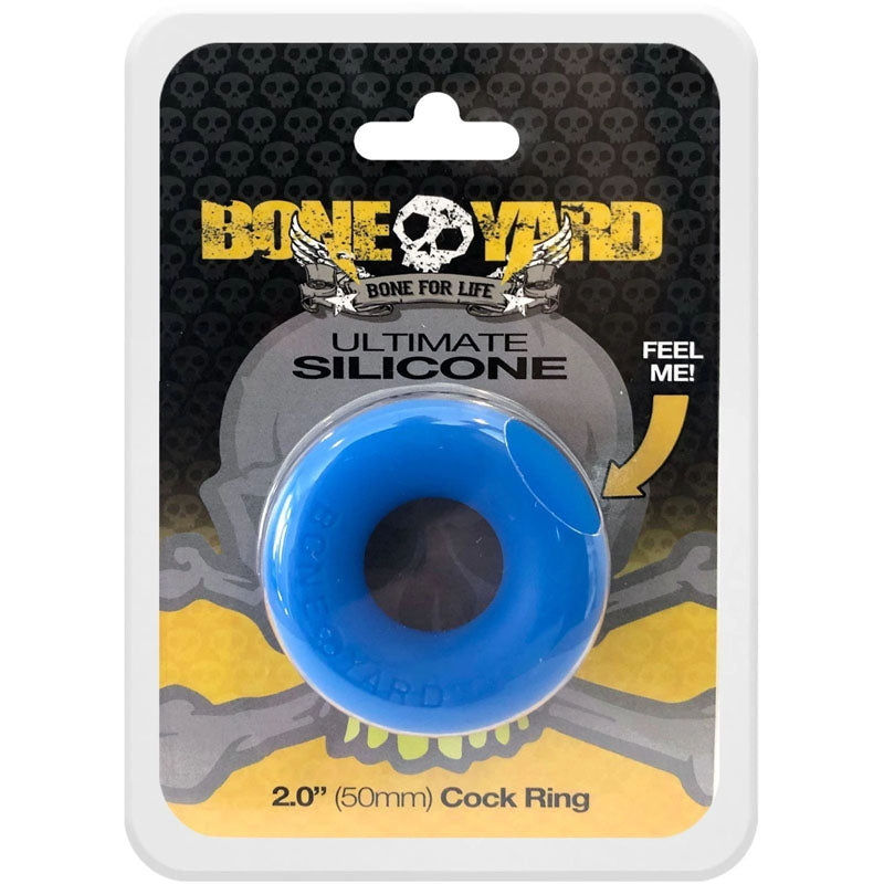 Boneyard Ultimate Silicone Cock Ring  -  50mm Cock Ring