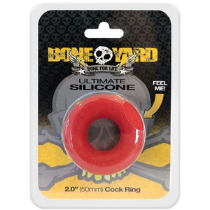 Boneyard Ultimate Silicone Cock Ring  -  50mm Cock Ring