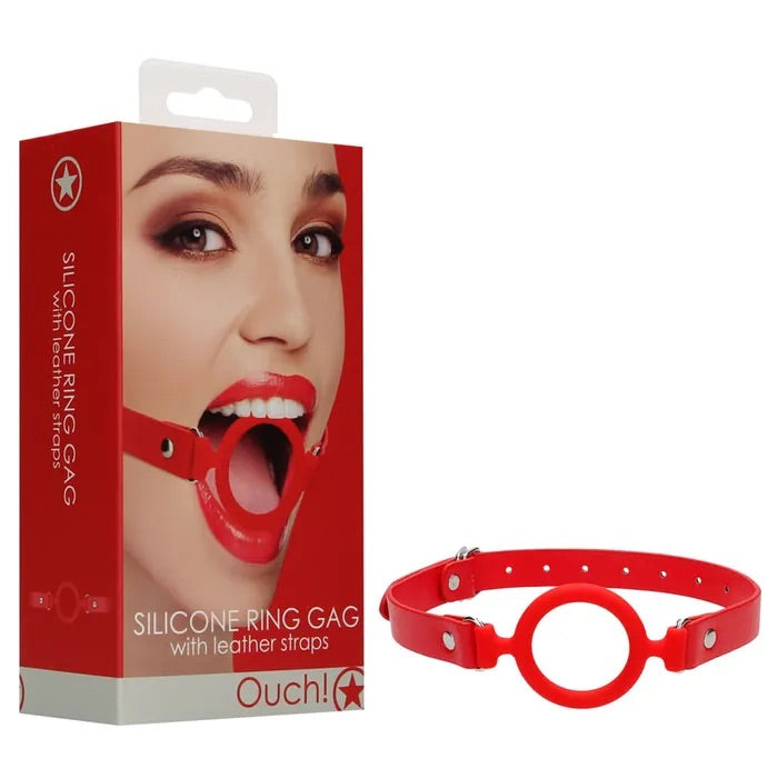 Ouch! Silicone Ring Gag