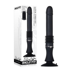 Evolved Love Thrust -  28 cm (11'') USB Rechargeable Thrusting Vibrator - HOUSE OF HALFORD