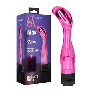GC. G-Spot Vibe - Pink 22 cm Vibrator - HOUSE OF HALFORD