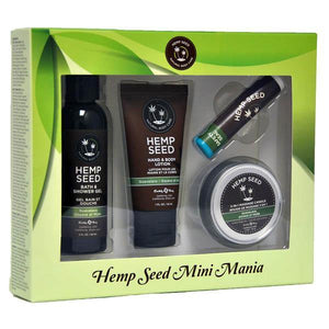 Hemp Seed Mini Mania - Guavalava (Guava & Blackberry) Scented Lotion Kit - 4 Piece Set - HOUSE OF HALFORD