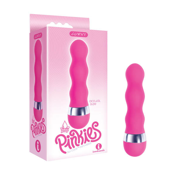 The 9's Pinkies, Curvy -  11.4 cm (4.5'') Vibrator