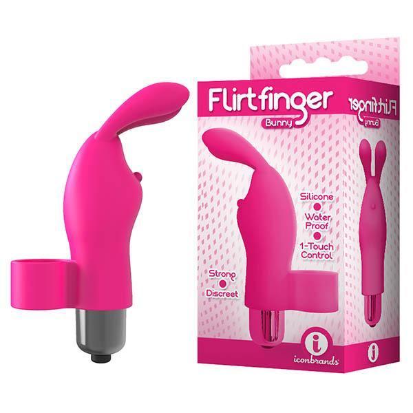 The 9's Flirt Finger Bunny -  Finger Stimulator - HOUSE OF HALFORD