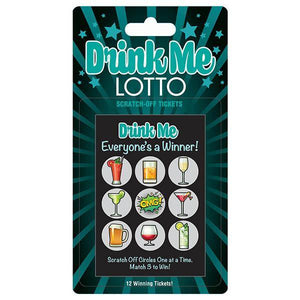 Drink Me Lotto - Party Scratcher - HOUSE OF HALFORD