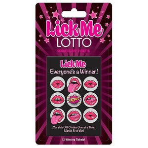 Lick Me Lotto - Naughty Scratcher - HOUSE OF HALFORD