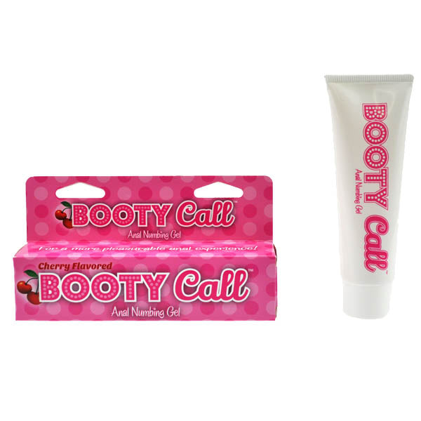 Booty Call Anal Numbing Gel - Cherry Flavoured Anal Numbing Gel - 44 ml (1.5 oz) Tube