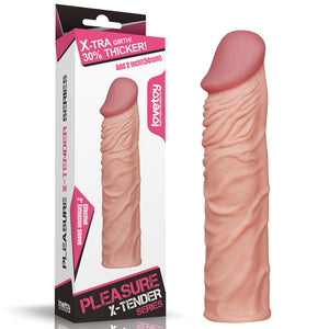 Pleasure X-Tender 2'' Sleeve -  5.1 cm (2'') Penis Extension Sleeve