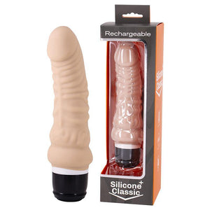 Silicone Classic + -  USB Rechargeable Vibrator - HOUSE OF HALFORD