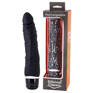 Silicone Classic + -  USB Rechargeable Vibrator - HOUSE OF HALFORD