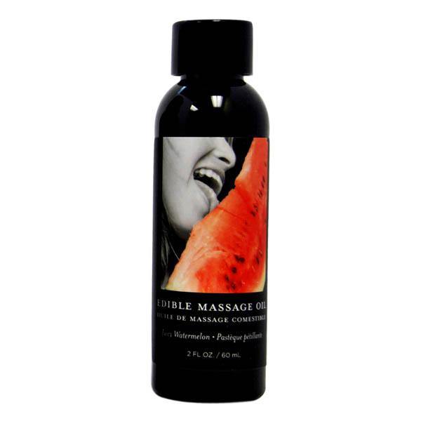 Edible Massage Oil - Juicy Watermelon Flavoured - 59 ml Bottle - HOUSE OF HALFORD