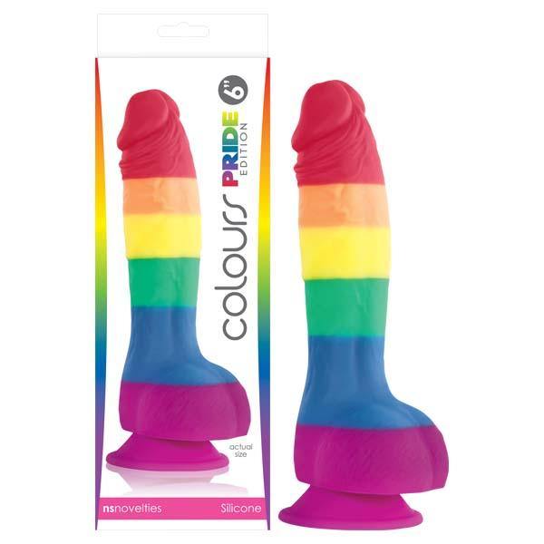 Colours Pride Edition - 6'' Dong - Rainbow 15.2 cm Dong - HOUSE OF HALFORD