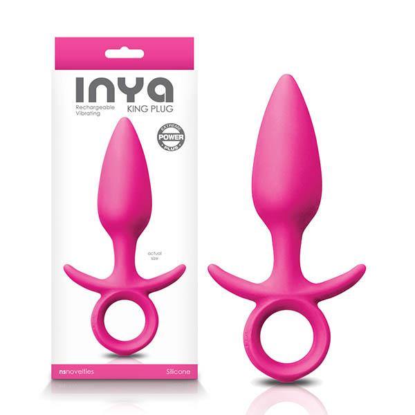 INYA King - Pink Medium USB Rechargeable Butt Plug - HOUSE OF HALFORD