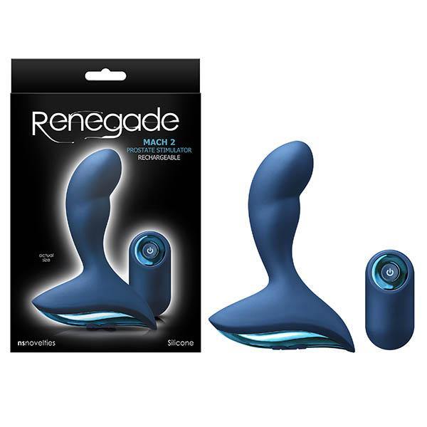 Renegade - Mach II -  USB Rechargeable Vibrating Anal Plug with Wireless Remote - HOUSE OF HALFORD