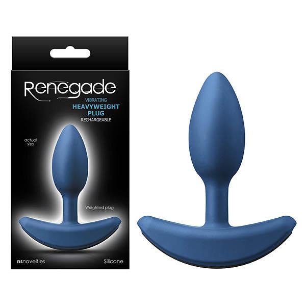Renegade - Heavyweight Plug -  10.3 cm (4'') Small USB Rechargeable Butt Plug - HOUSE OF HALFORD