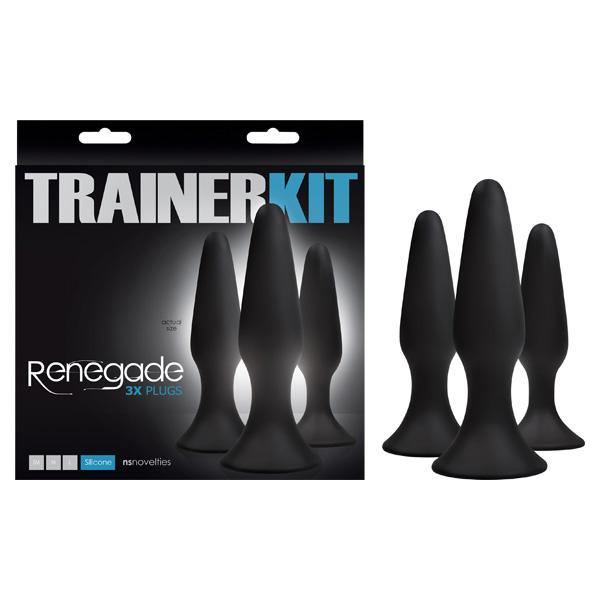 Renegade Sliders Trainer Kit -  Butt Plugs - Set of 3 - HOUSE OF HALFORD
