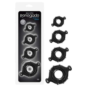 Renegade Vitality Rings -  Cock Rings - Set of 4 Sizes - HOUSE OF HALFORD