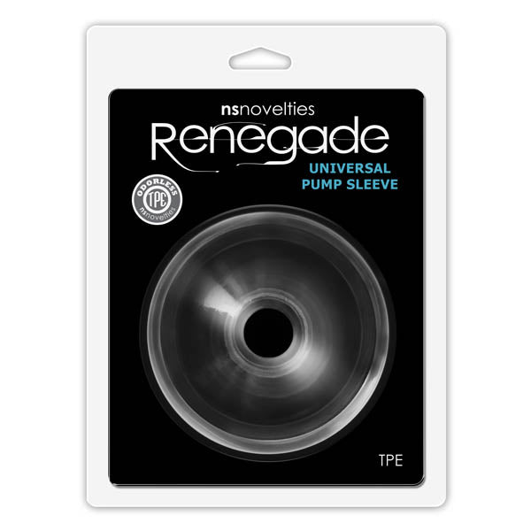 Renegade Universal Pump Sleeve - Clear Penis Pump Sleeve
