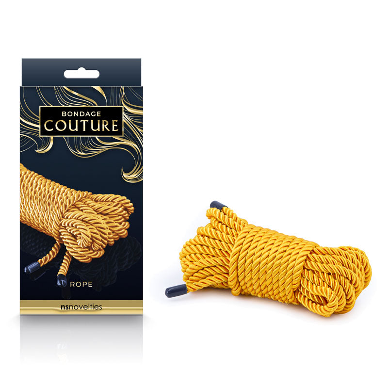 Bondage Couture Rope - Gold Bondage Rope - 7.6 metres