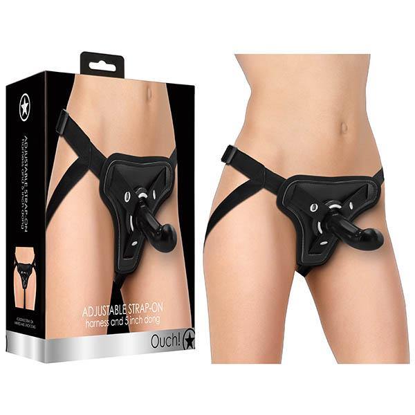 Ouch! Adjustable Strap-On -  12.7 cm Pegging Strap-On - HOUSE OF HALFORD
