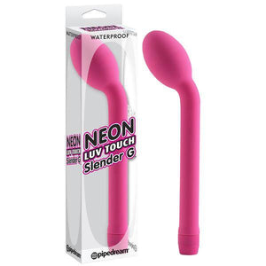 Neon Luv Touch Slender G -  20.25 cm (8'') Vibrator - HOUSE OF HALFORD