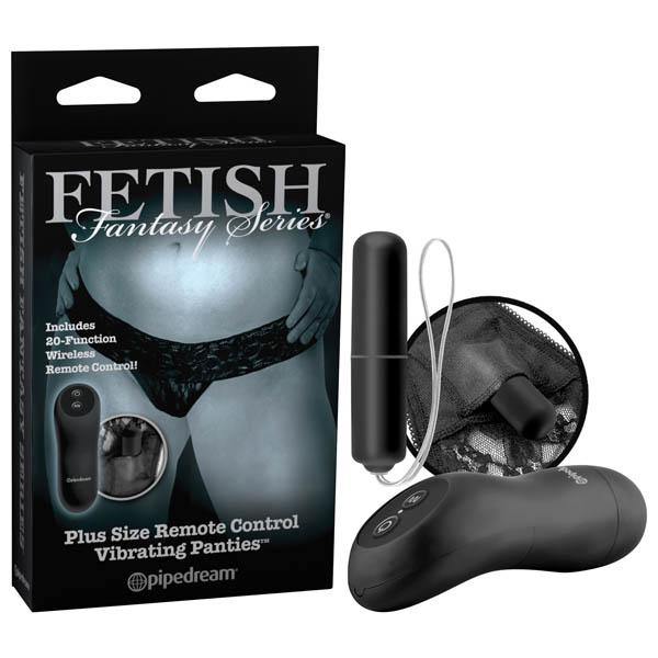 Fetish Fantasy Series Limited Edition Plus Size Remote Control Vibrating Panties -  Vibrating Panties - HOUSE OF HALFORD