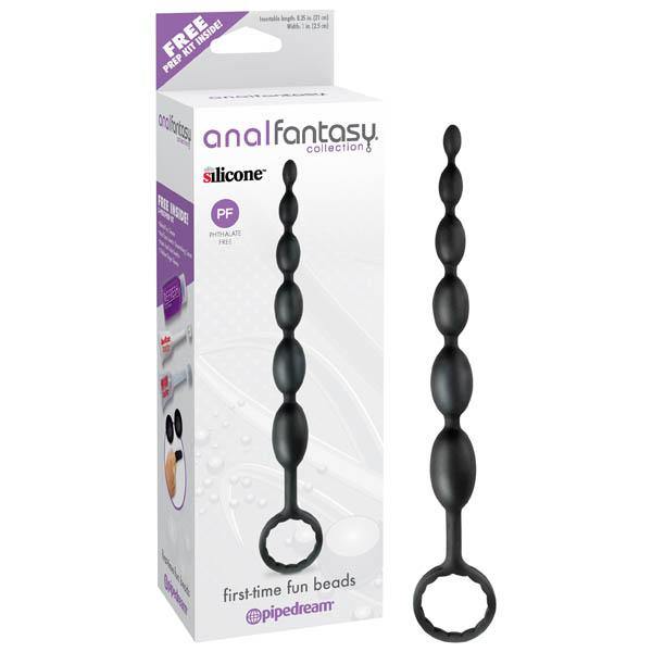 Anal Fantasy Collection First-Time Fun Beads -  21 cm (8.25'') Anal Beads - HOUSE OF HALFORD