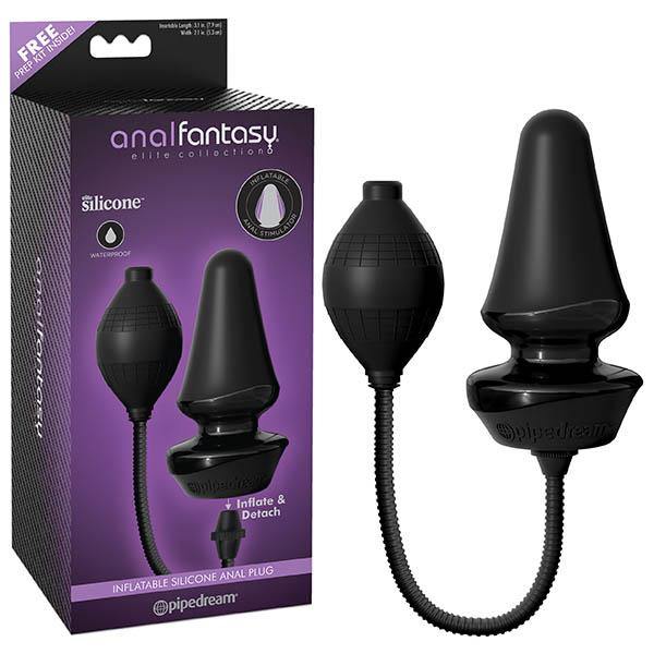 Anal Fantasy Elite Collection Inflatable Silicone Butt Plug -  12.7 cm (5'') Inflatable Butt Plug - HOUSE OF HALFORD