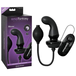 Anal Fantasy Elite Collection Inflatable P-Spot Massager -  12.4 cm (4.9'') Inflatable Vibrating Prostate Massager - HOUSE OF HALFORD