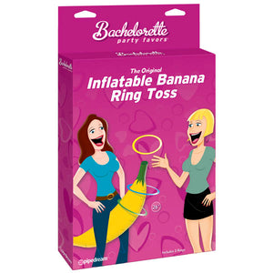 Bachelorette Party Favors Inflatable Banana Ring Toss - Hen's Night Novelty Game