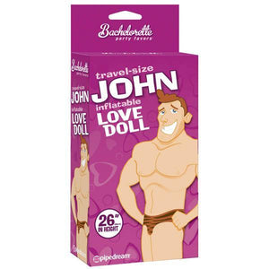 Bachelorette Party Favors - Travel-size John - Miniature Inflatable Male Love Doll - HOUSE OF HALFORD