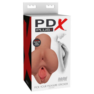 PDX PLUS Pick Your Pleasure Stroker - Flesh Vagina Stroker - HOUSE OF HALFORD