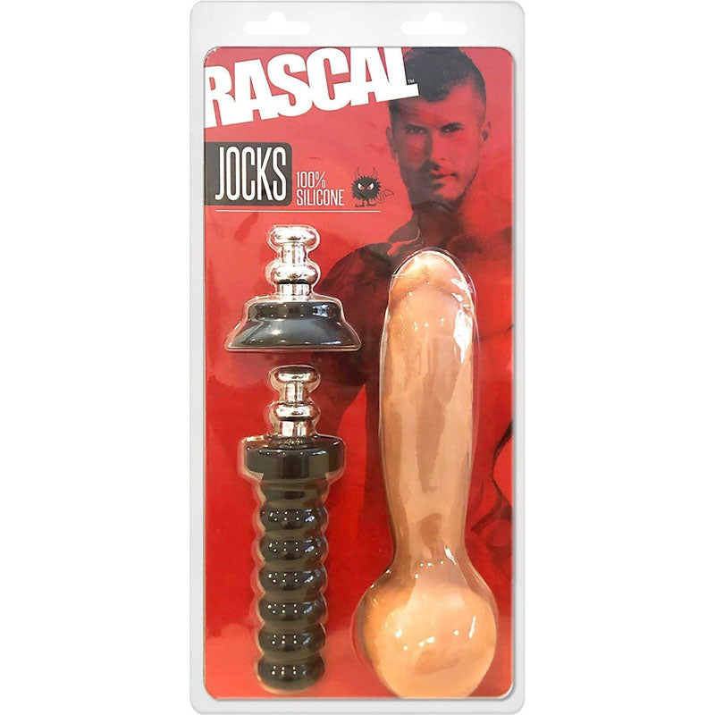 Rascal Jocks Adam Killian -  20 cm Dong with Suction Cup & Handle Attachment