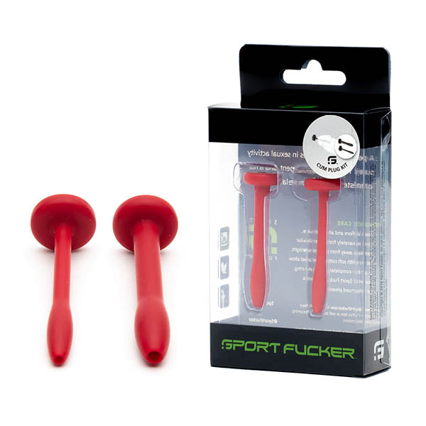 Sport Fucker Cum Plug Kit -  Silicone Urethral Sound