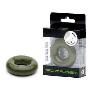 Sport Fucker Rubber Cockring - Army  Cock Ring - HOUSE OF HALFORD